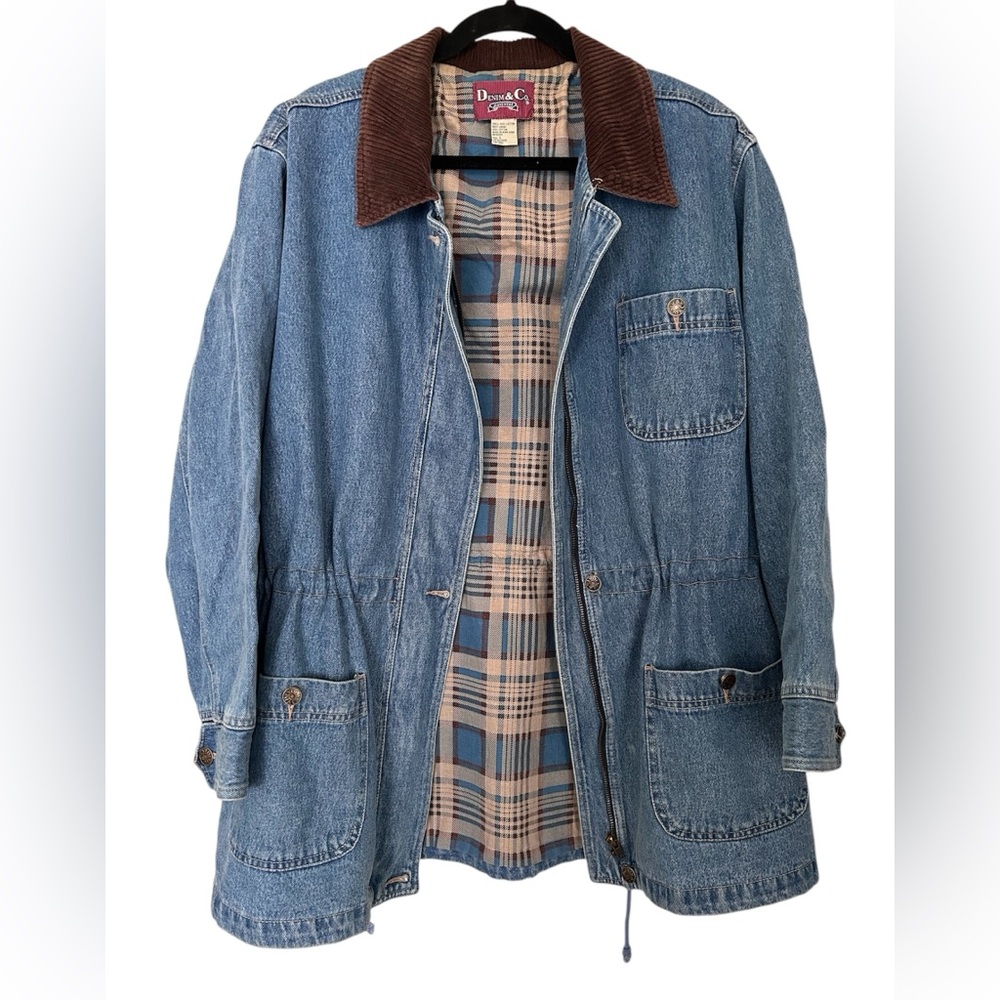 Denim & Co. Denim Barn Jacket